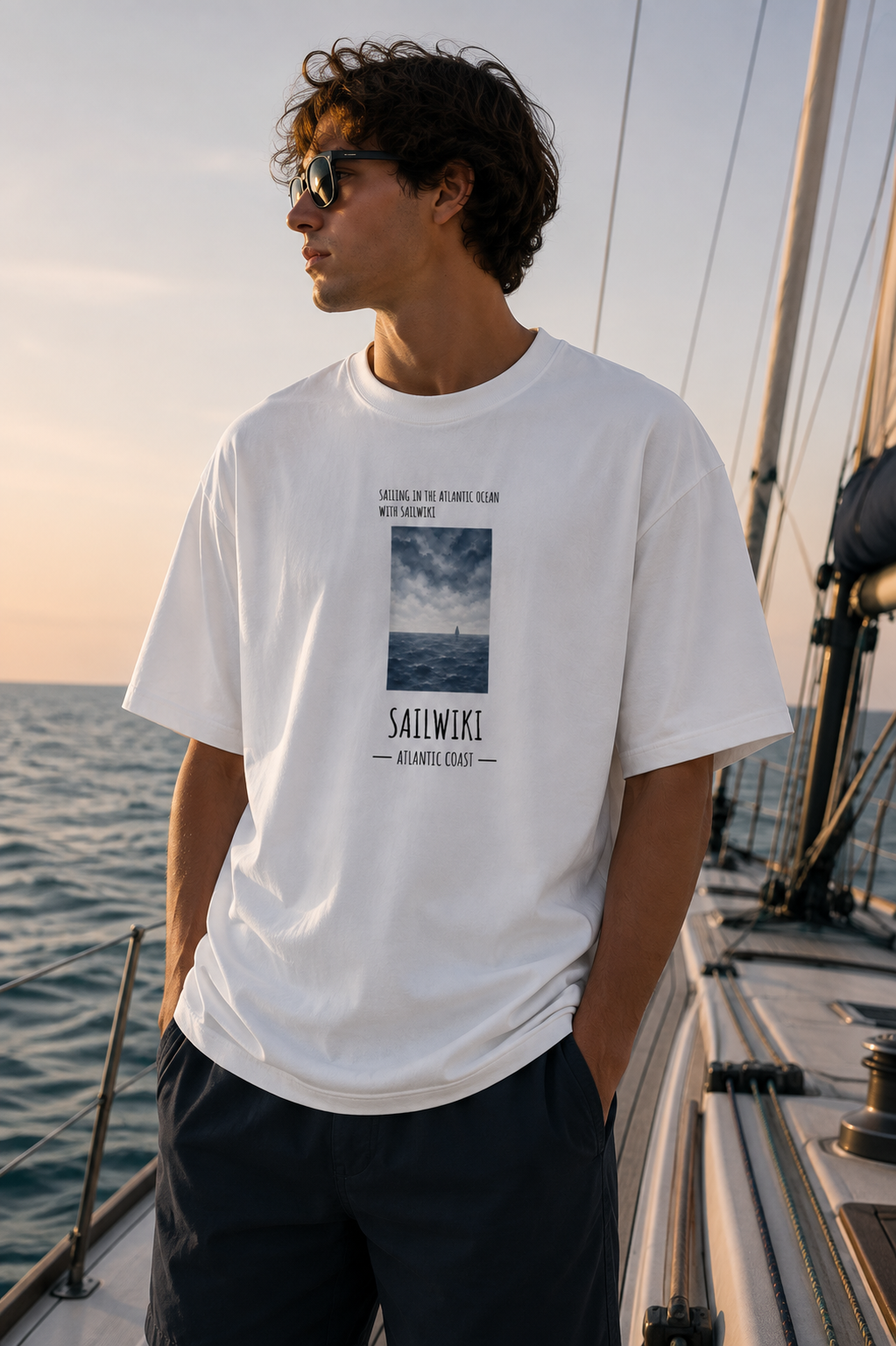 "Ocean Depth" Oversized T-shirt