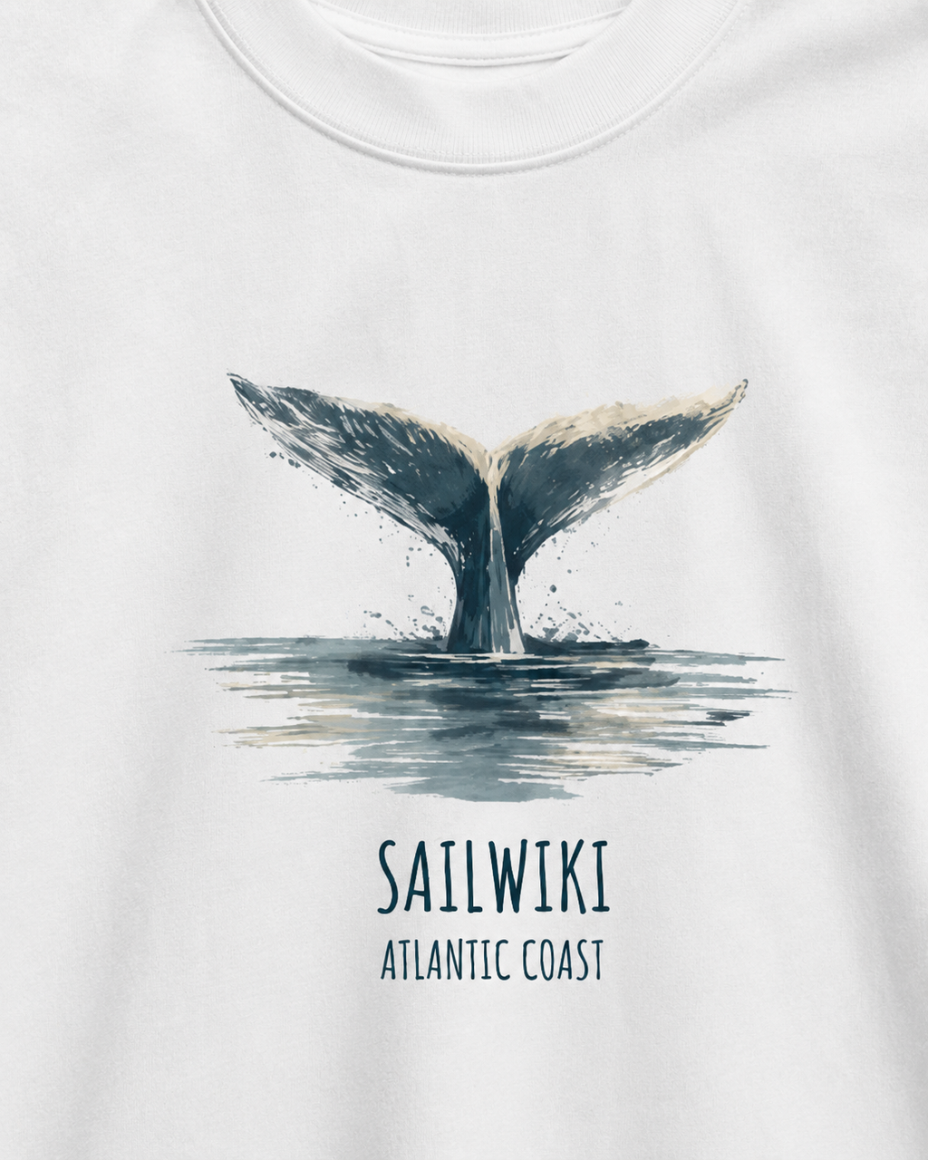 "Whale Tail" Oversized T-shirt